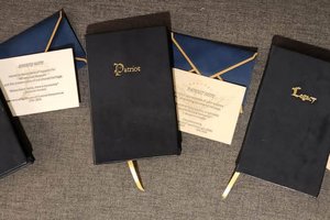 MHM Ledgers and commemorative cards