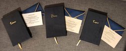 MHM Ledgers and commemorative cards