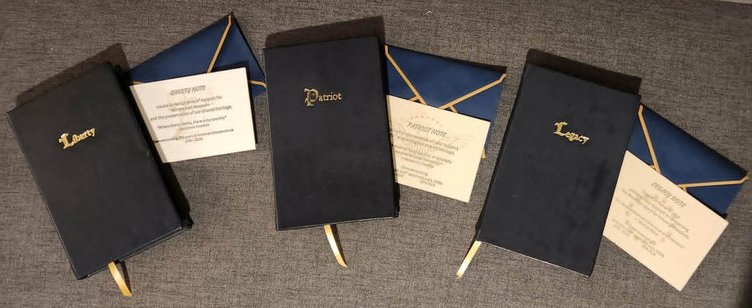 MHM Ledgers and commemorative cards