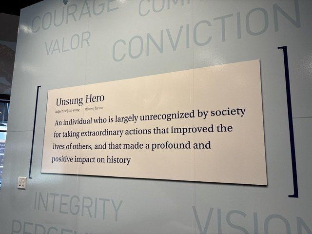 Sign at the Milken Center