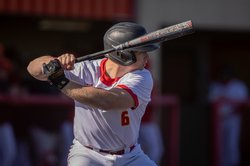 Dagen Brewer at bat