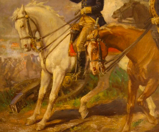 Washington on Long Island, 1776. By John Ward Dusmore.