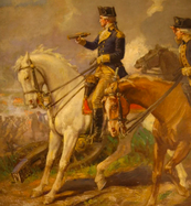 Washington on Long Island, 1776. By John Ward Dusmore.