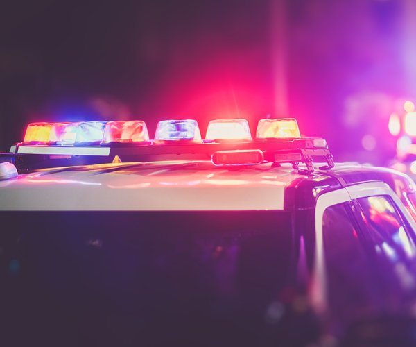 police lights stock