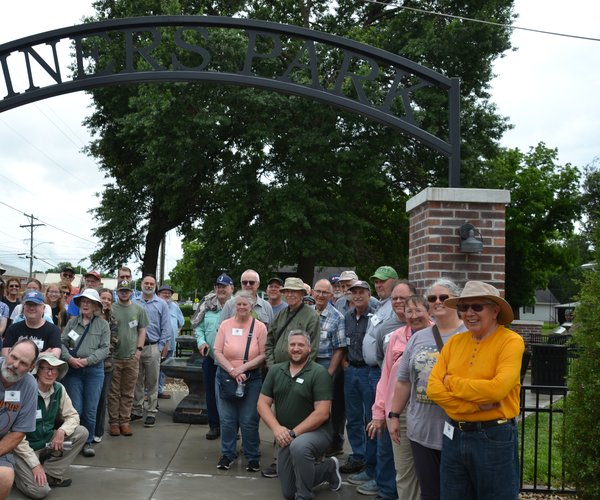 Group photo of coal tour