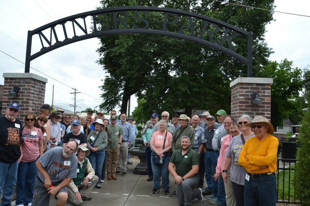 Group photo of coal tour
