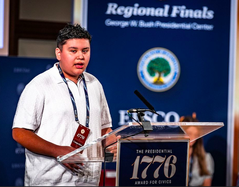PHS student shines in national civics competition