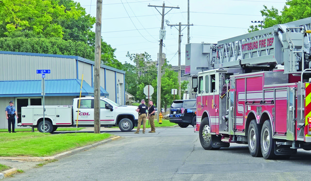 Pedestrian struck by business truck