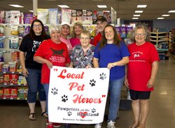 pawprints on the heartland