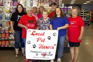 pawprints on the heartland